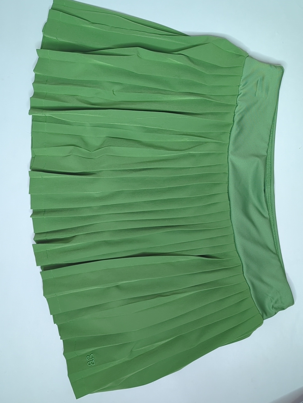 Albion Fit Green Pleated Tennis Skirt Skort in Size Medium